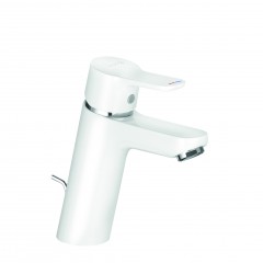 Смеситель KLUDI PURE&EASY 372909165 для раковины на одно отверстие однорычажный с донным клапаном