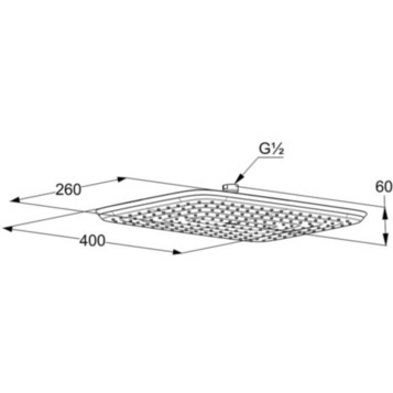 Верхний душ KLUDI FRESHLINE 6440005-00