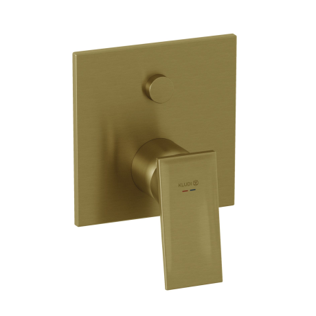 Смеситель KLUDI DECUS 54759N075 для ванны и душа встраиваемый внешняя часть с переключателем воды