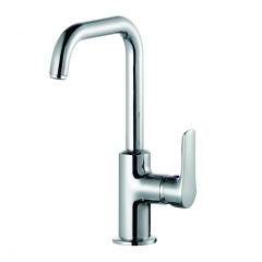 Смеситель KLUDI PURE&amp;SOLID 340250575 для раковины на одно отверстие высокий