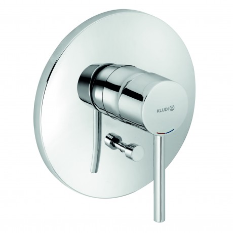 Смеситель KLUDI BOZZ 386500576 для ванны и душа встраиваемый внешняя часть с переключателем воды