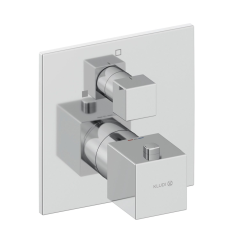 Термостат KLUDI DECUS 548850575 для душа встраиваемый на 1 потребителя внешняя часть