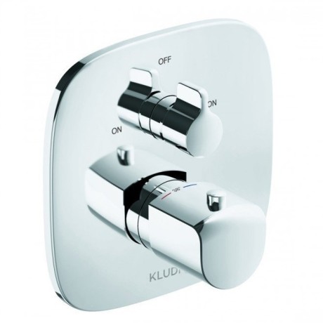 Термостат KLUDI AMEO 418300575 для ванны и душа встраиваемый на 2 потребителя внешняя часть