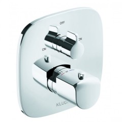 Термостат KLUDI AMEO 418300575 для ванны и душа встраиваемый на 2 потребителя внешняя часть