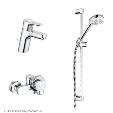Комплект для ванны KLUDI PURE&EASY 376850565 3 в 1