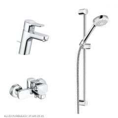 Комплект для ванны KLUDI PURE&amp;EASY 376850565 3 в 1