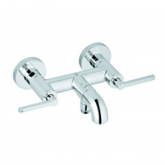 Смеситель KLUDI NOVA FONTE Puristic 205400515 для ванны с изливом с подключением шланга