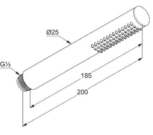 Душевая лейка KLUDI NOVA FONTE 3912005-00