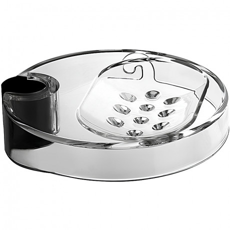 Мыльница Kludi Logo 6110121-00 прозрачная