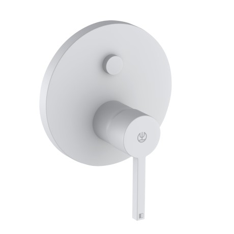 Смеситель KLUDI NOVA FONTE Puristic 206595315 для ванны и душа встраиваемый внешняя часть с автоматическим переключателем воды PUSH&SWITCH