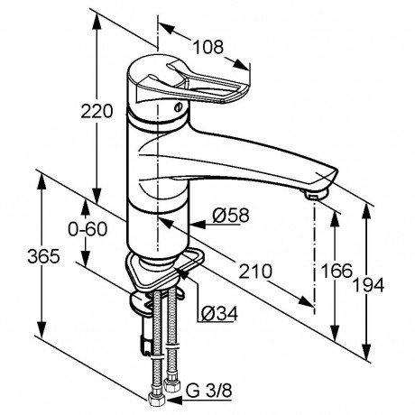 Смеситель KLUDI MX 399040562