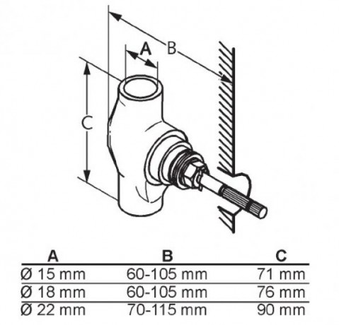 Встраиваемая часть KLUDI 29911 встраиваемый вентиль DN 20