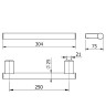 Поручень KLUDI VELA C 3198139 для ванны