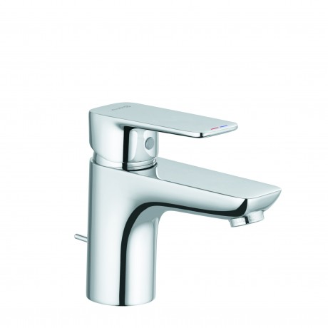 Смеситель KLUDI PURE&STYLE 403820575 для раковины на одно отверстие однорычажный с донным клапаном