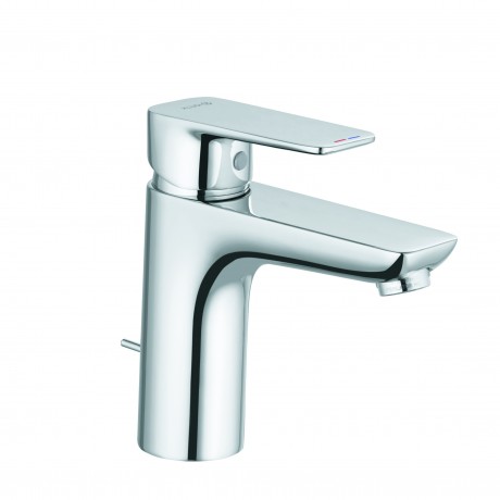 Смеситель KLUDI PURE&STYLE 402900575 для раковины на одно отверстие однорычажный с донным клапаном