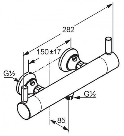 Смеситель KLUDI MEDI CARE 353300538