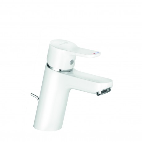 Смеситель KLUDI PURE&EASY 373829165 для раковины на одно отверстие однорычажный с донным клапаном