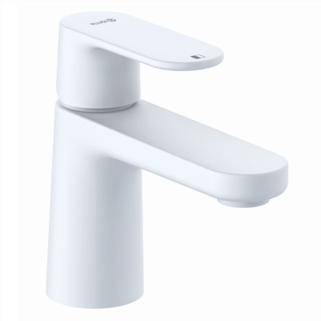 Смеситель KLUDI LOUVA 242665375 для раковины на одно отверстие однорычажный с донным клапаном